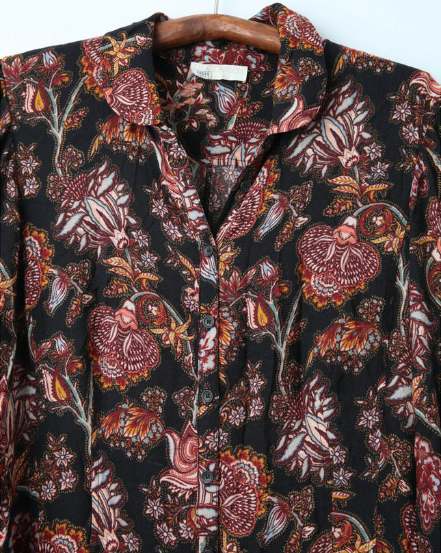 Ulla Johnson Celia Pleated Paisley - print Midi Dress - Wind & Song