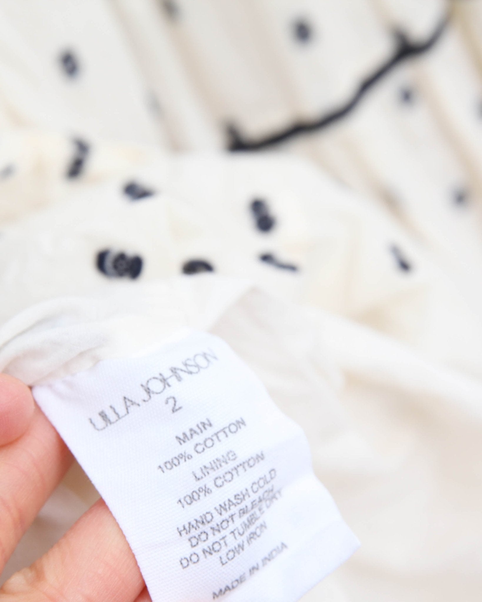 Ulla Johnson Clemente Polka Dot Tiered Dress – Size 2 - Wind & Song