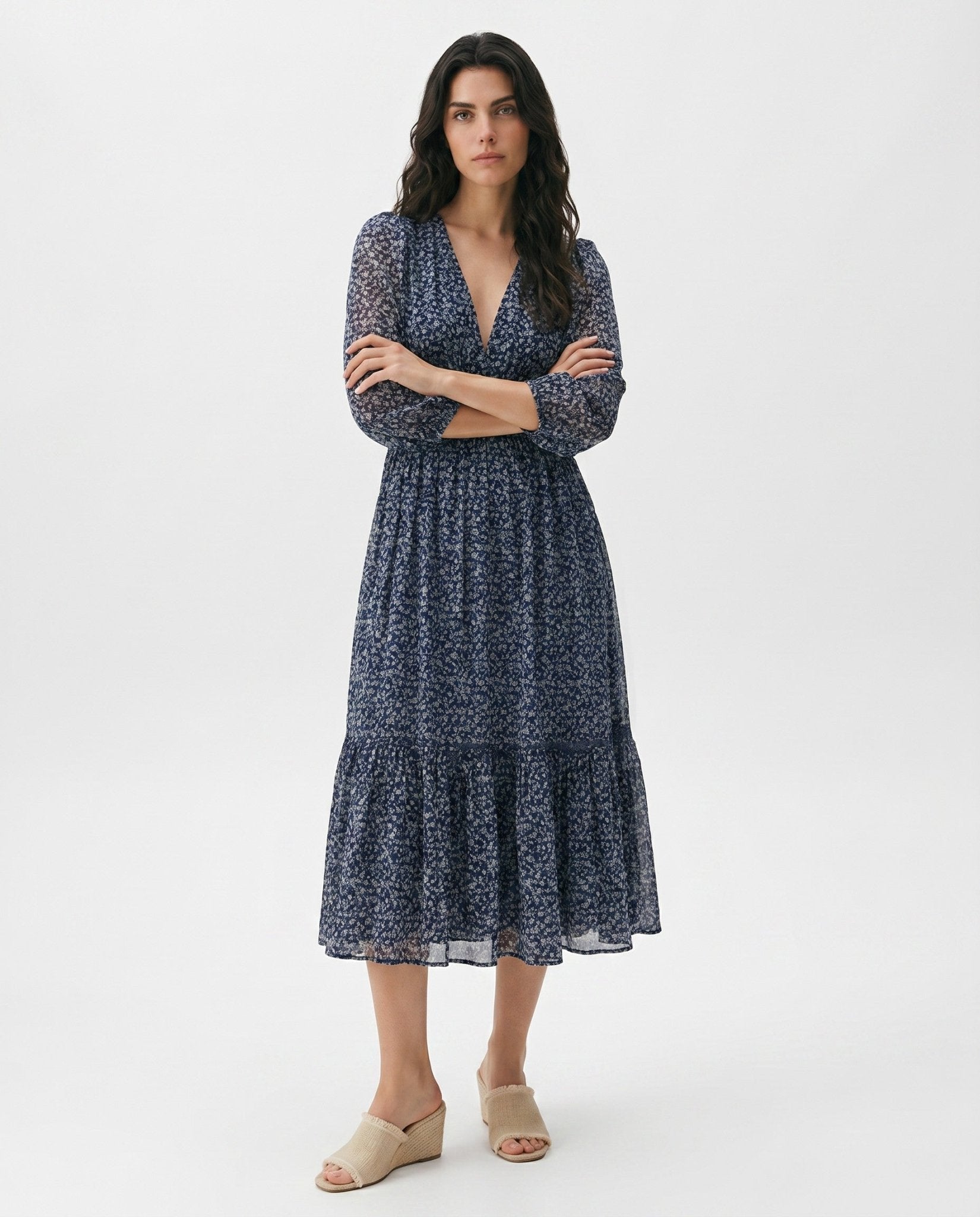 Ulla Johnson Malena Midi Dress Size 0 - Wind & Song