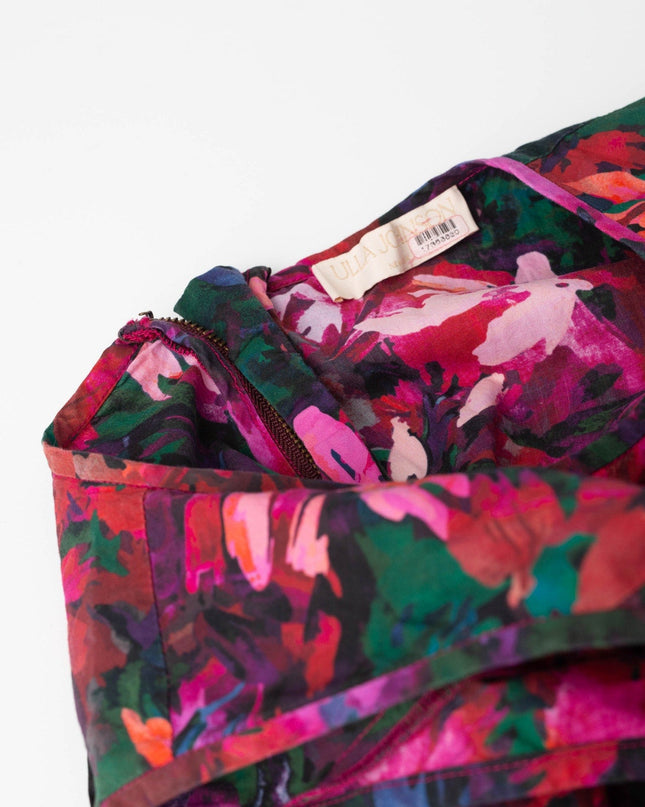 Ulla Johnson Pink Floral Mural Dress - Wind & Song