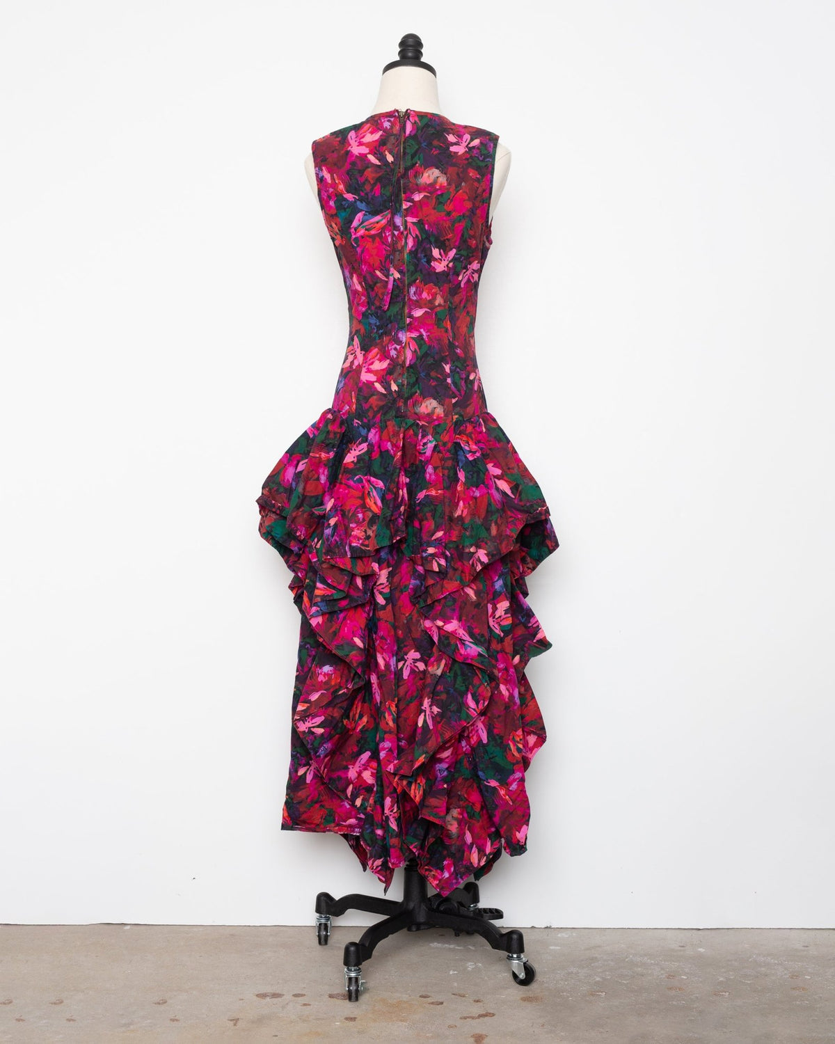 Ulla Johnson Pink Floral Mural Dress Size 4 - Wind & Song