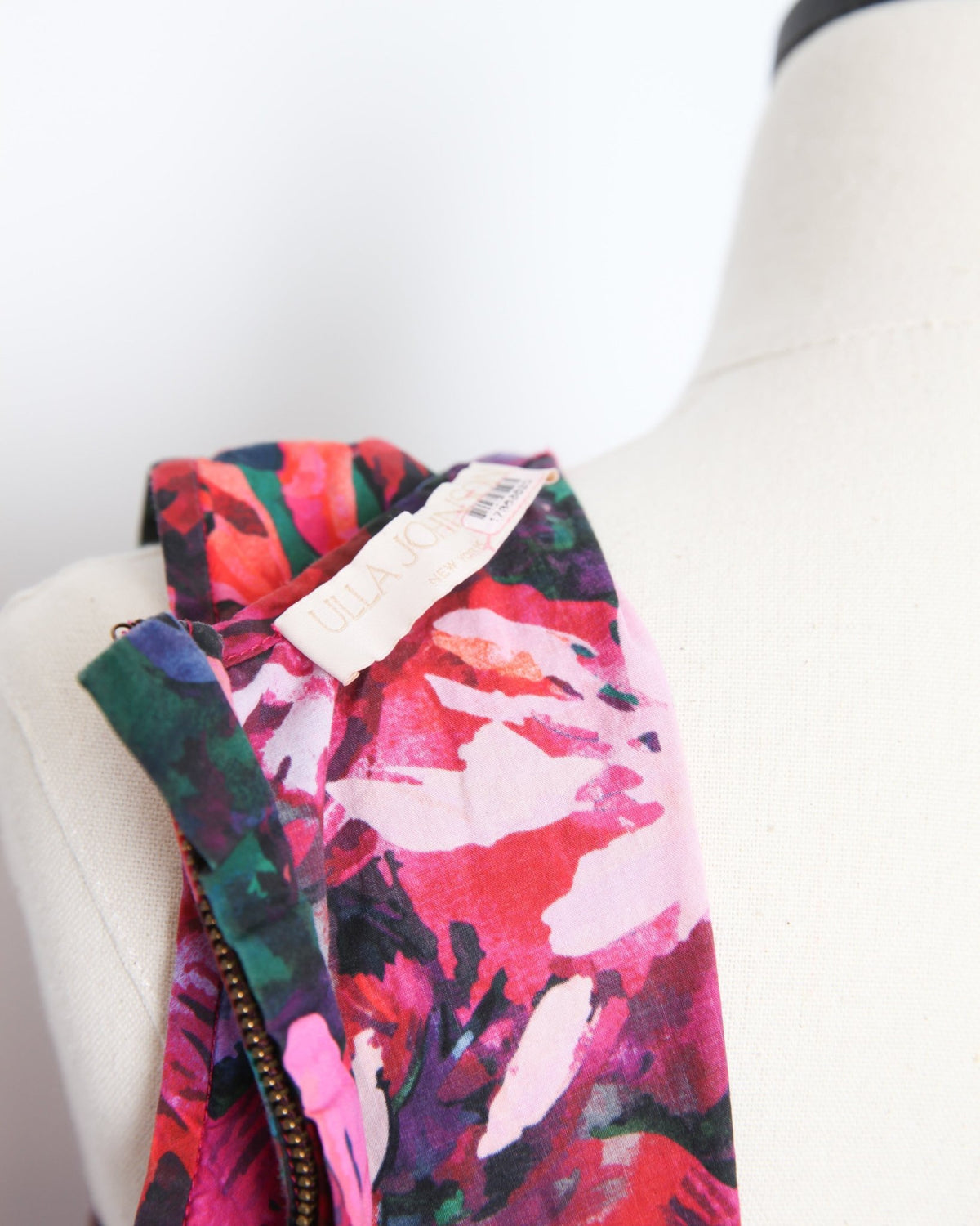 Ulla Johnson Pink Floral Mural Dress Size 4 - Wind & Song