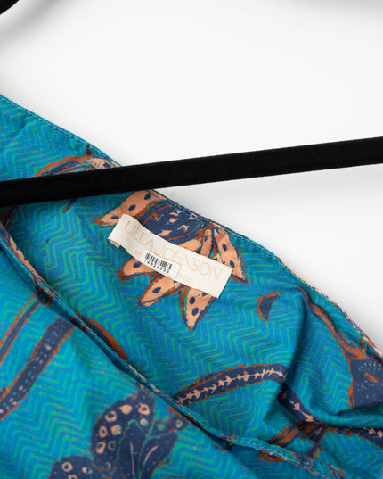 Ulla Johnson Solana Asymmetrical Jumpsuit – Blue Floral - Wind & Song