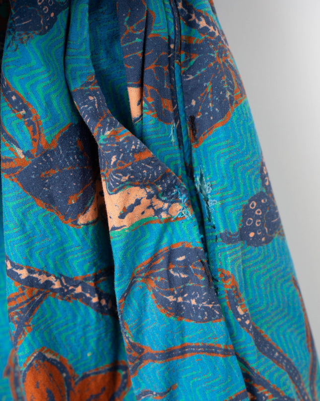 Ulla Johnson Solana Asymmetrical Jumpsuit – Blue Floral - Wind & Song