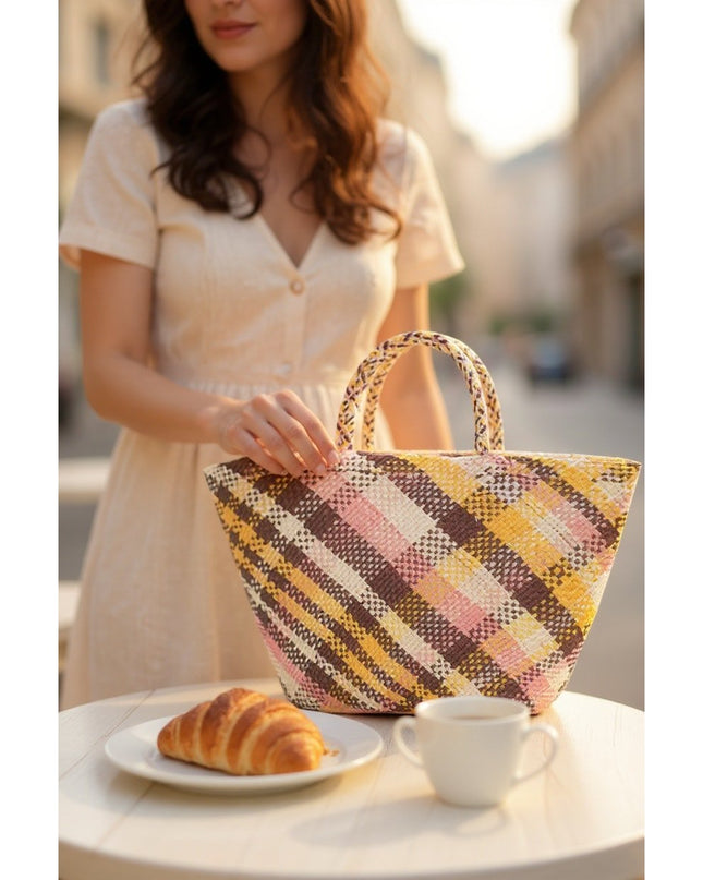 ULLA JOHNSON Straw Shopper bag - Wind & Song