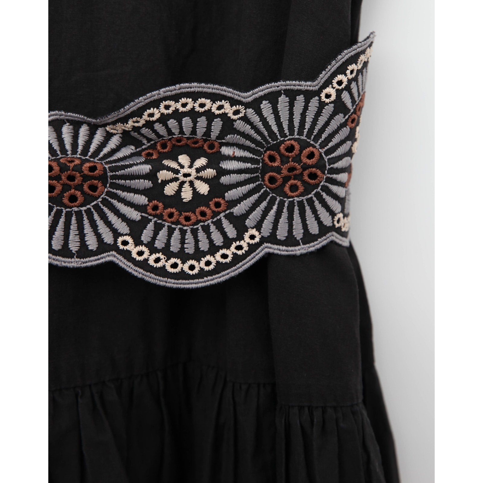 Vanessa Bruno Alais Embroidered Midi Dress - Wind & Song