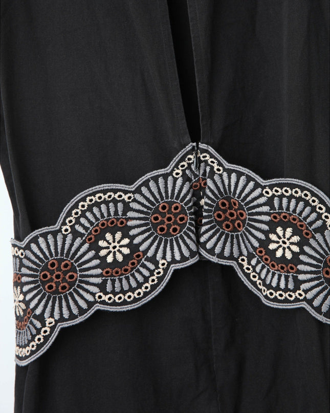 Vanessa Bruno Alais Embroidered Midi Dress - Wind & Song