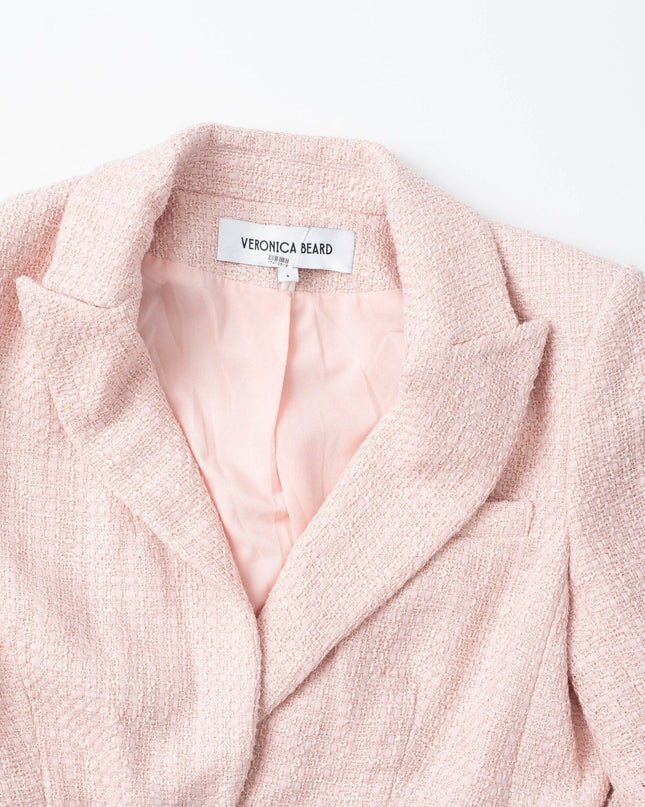Veronica Beard Pink Ryland Dickey Jacket - Wind & Song
