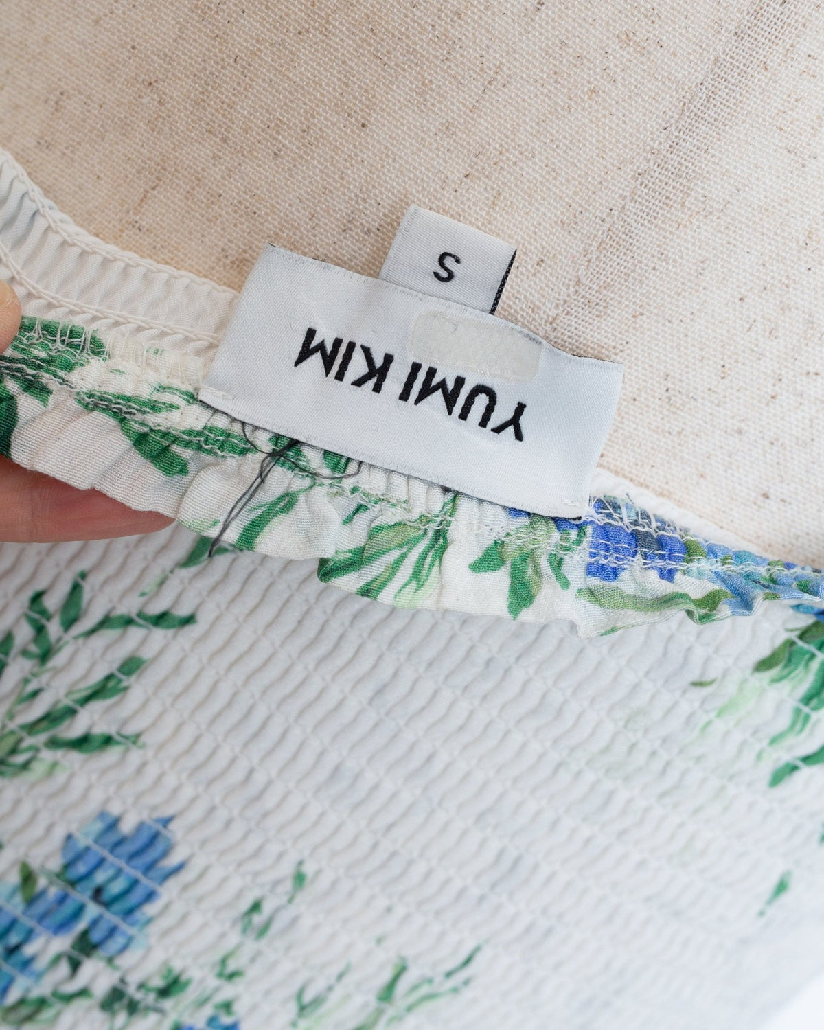 Yumi Kim Light Blue Floral Tiered Maxi Dress – Size US S - Wind & Song