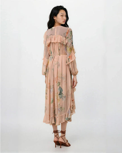 ZIMMERMANN Illuminate Asymmetric Maxi Skirt NWOT - Wind & Song