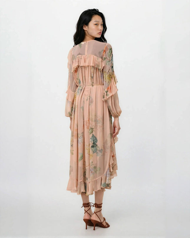 ZIMMERMANN Illuminate Asymmetric Maxi Skirt NWOT - Wind & Song