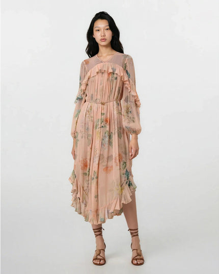 ZIMMERMANN Illuminate Asymmetric Maxi Skirt NWOT - Wind & Song