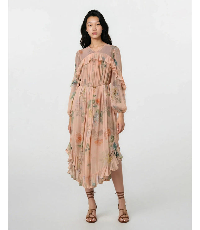 ZIMMERMANN Illuminate Asymmetric Maxi Skirt NWOT - Wind & Song